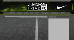 Desktop Screenshot of piedmonttriadfc.org